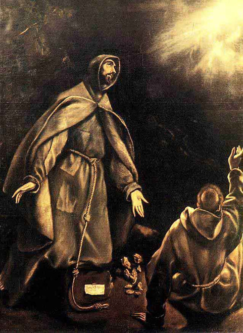 The Stigmatization Of St Francis By El Greco By El Greco