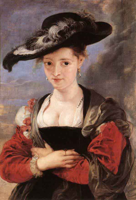 The Straw Hat By Peter Paul Rubens