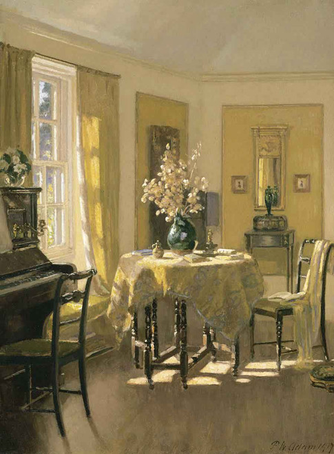 The Study, Ardilea, North Berwick By Patrick William Adam By Patrick William Adam