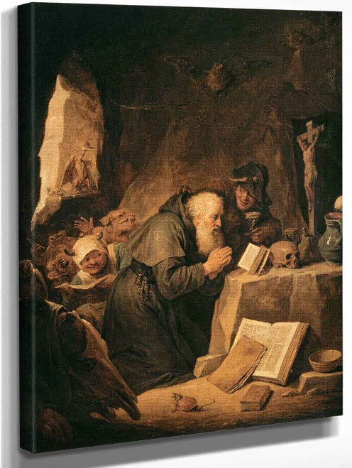 The Temptation Of Saint Anthony6 By David Teniers The Younger