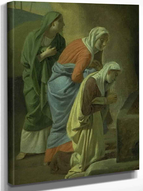 The Three Maries At The Tomb Of Christ By Christoffer Wilhelm Eckersberg