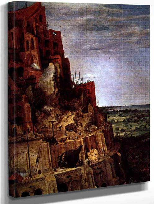 The Tower Of Babel [Detail]22 By Pieter Bruegel The Elder By Pieter Bruegel The Elder