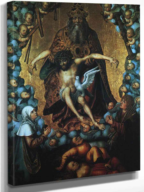 The Trinity By Lucas Cranach The Elder By Lucas Cranach The Elder