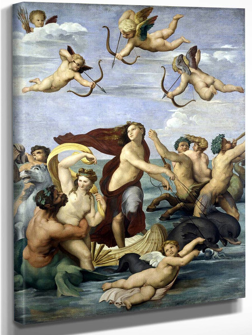 The Triumph Of Galatea  By William Bouguereau