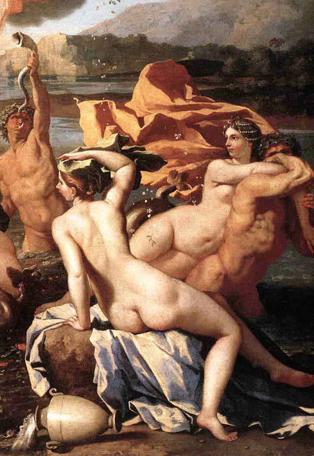 The Triumph Of Neptune [Detail] By Nicolas Poussin