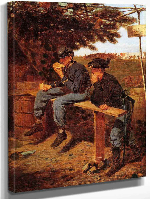 The Tutler's Tent By Winslow Homer Art Reproduction