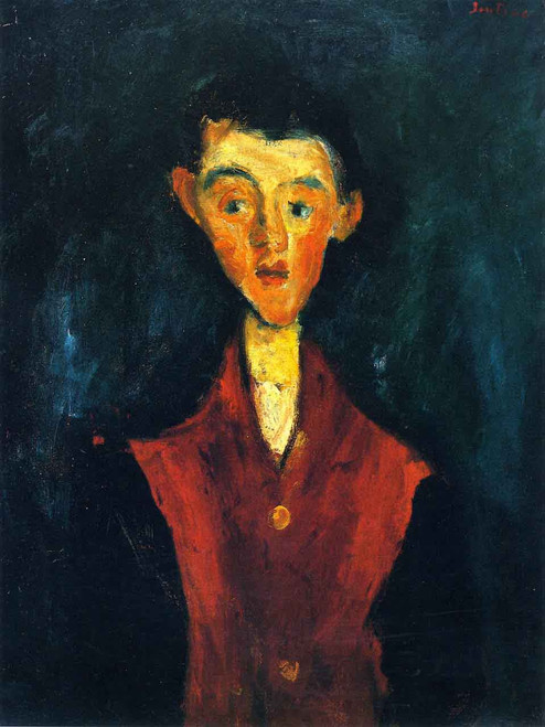 The Valet 1 By Chaim Soutine