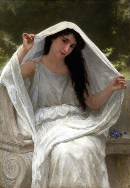 The Veil By William Bouguereau