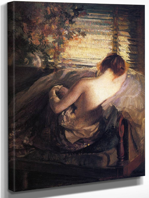 The Venetian Blind By Edmund Tarbell