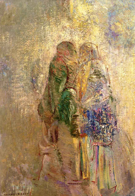 The Visitation By Odilon Redon