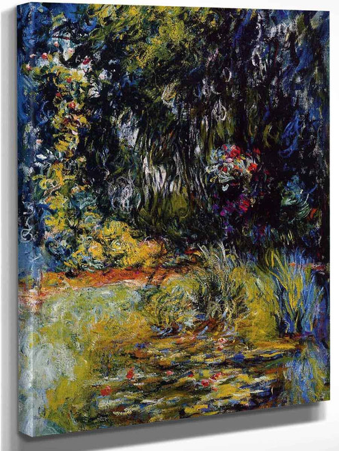 The Water Lily Pond7 By Claude Oscar Monet