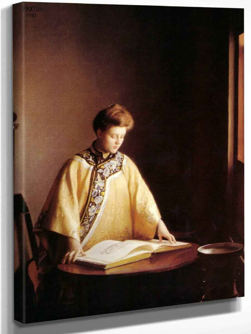 The Yellow Jacket By William Macgregor Paxton By William Macgregor Paxton