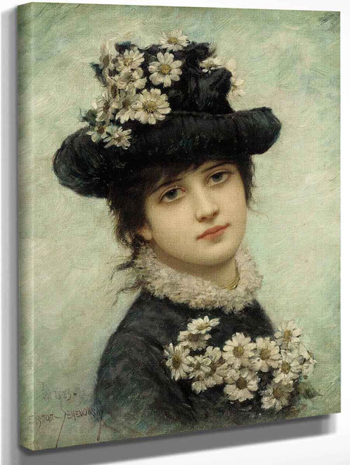 The Young Beauty 1 By Emile Eisman Semenowsky