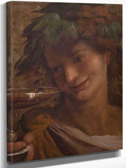 The Youthful Bacchus By Annibale Carracci By Annibale Carracci