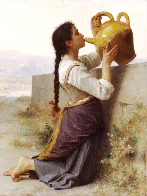 Thirst By William Bouguereau