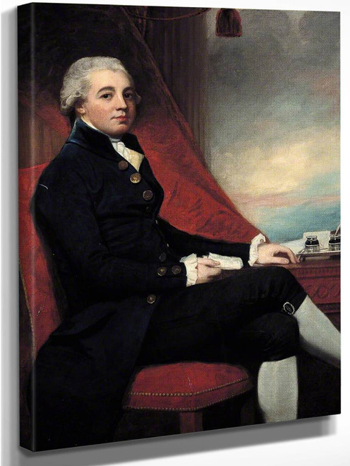 Thomas Raikes, Governor Of The Bank Of England By George Romney