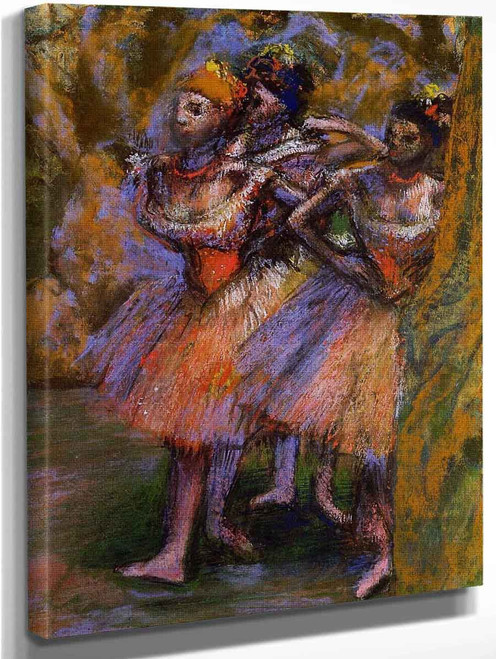 Three Dancers4 By Edgar Degas