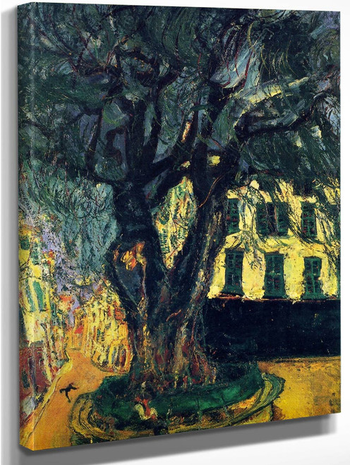 Tree Of Vence 4 By Chaim Soutine