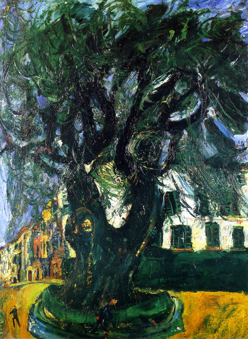 Tree Of Vence By Chaim Soutine