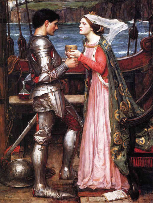 Tristram And Isolde By John William Waterhouse