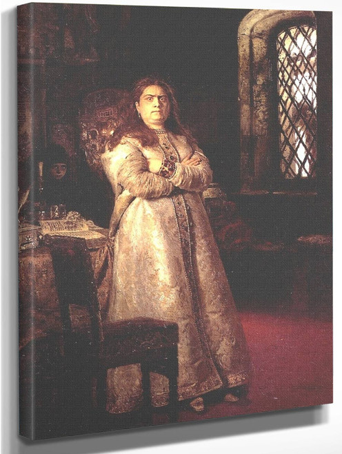 Tsarevna Sophia Alexeevna In The Novodevitchy Convent. By Ilia Efimovich Repin