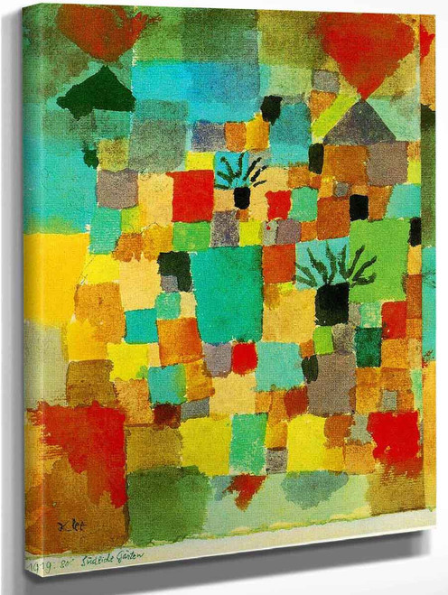 Tunesian Gardens By Paul Klee