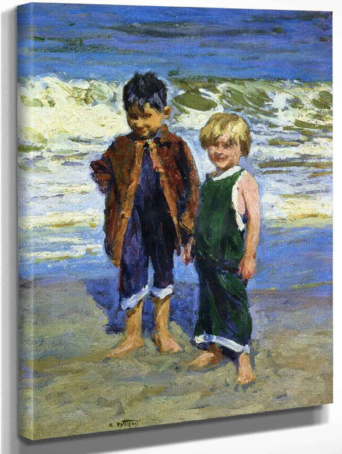 Two Boys By Edward Potthast