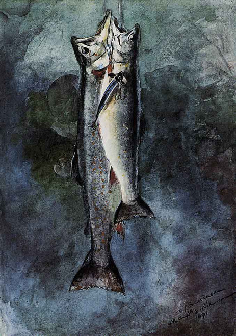 Two Trout1 By Winslow Homer