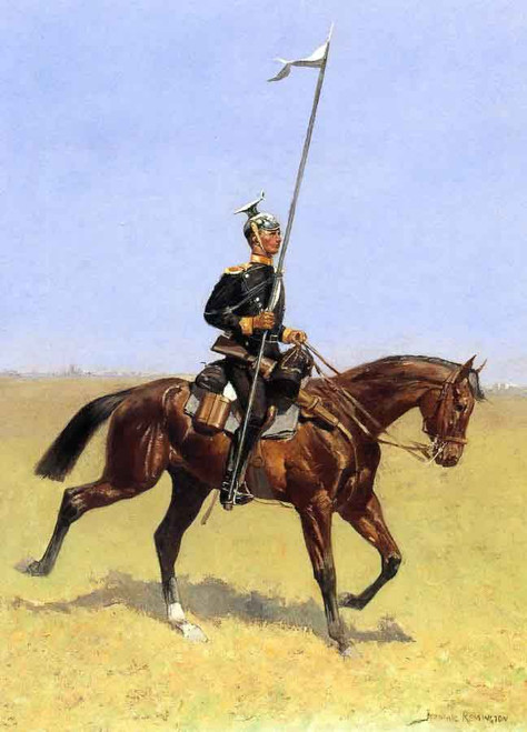 Uhlan By Frederic Remington