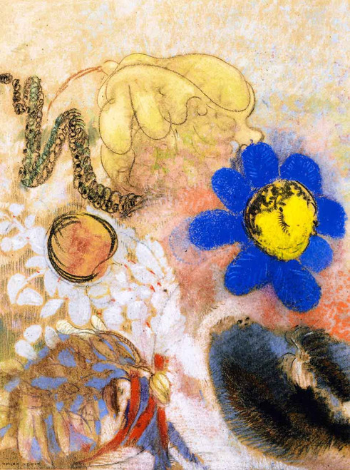 Underwater Flora By Odilon Redon