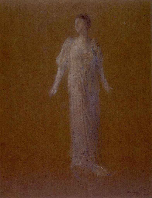 Untitled1 By Thomas Wilmer Dewing By Thomas Wilmer Dewing