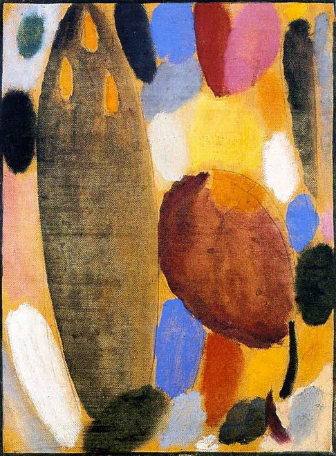Variation 7 By Alexei Jawlensky By Alexei Jawlensky