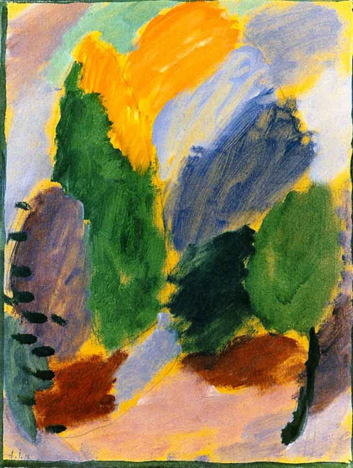 Variation 9 By Alexei Jawlensky By Alexei Jawlensky