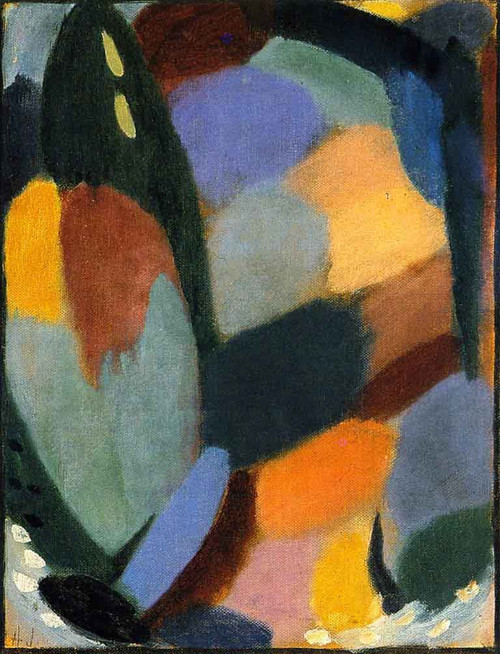 Variation On A Landscape Theme By Alexei Jawlensky By Alexei Jawlensky