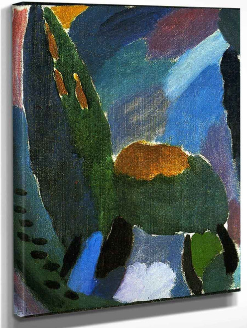 Variationbefore The Thunderstorm By Alexei Jawlensky By Alexei Jawlensky