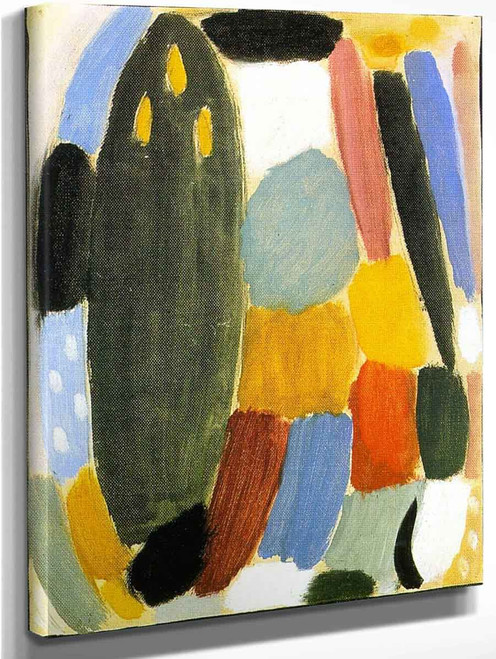 Variationsoul Forces Triptych Ii By Alexei Jawlensky By Alexei Jawlensky