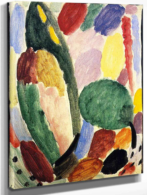 Variationwhen The Lark Is Singing By Alexei Jawlensky By Alexei Jawlensky