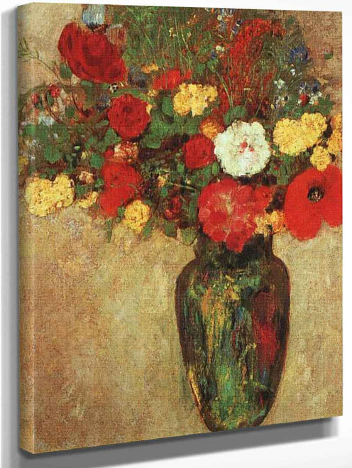 Vase Of Flowers4 By Odilon Redon