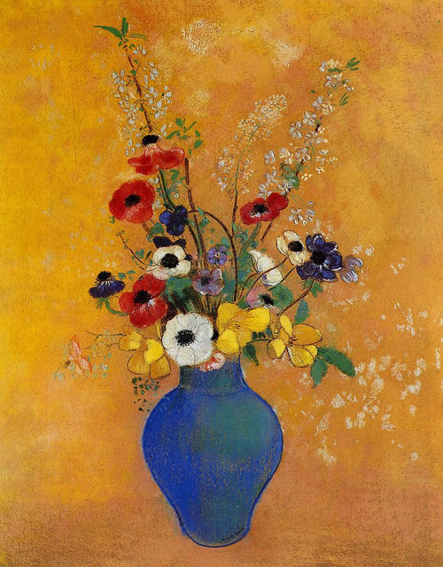 Vase Of Flowers8 By Odilon Redon Vase Of Flowers8 By Odilon Redon