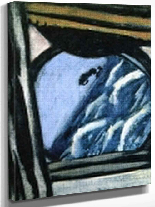 View Throuth The Porthole By Max Beckmann By Max Beckmann