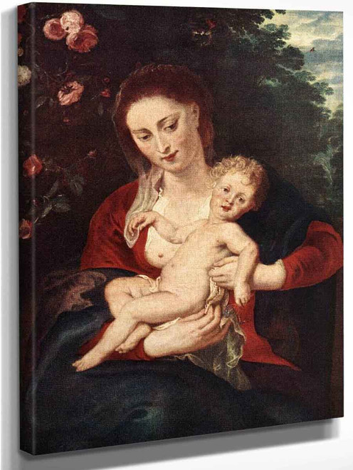 Virgin And Child 22 By Peter Paul Rubens