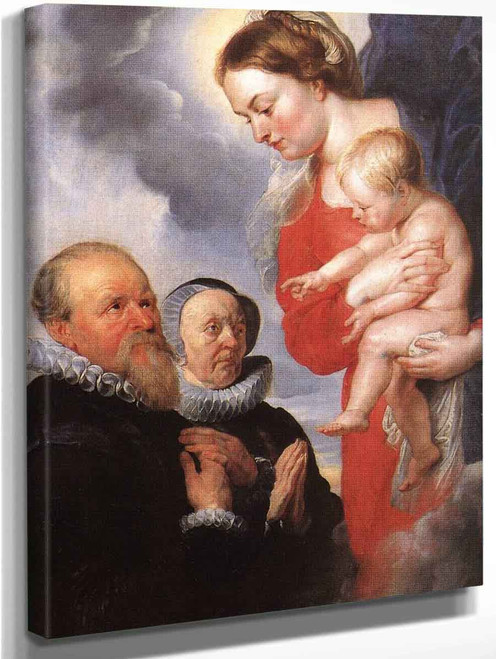 Virgin And Child 23 By Peter Paul Rubens