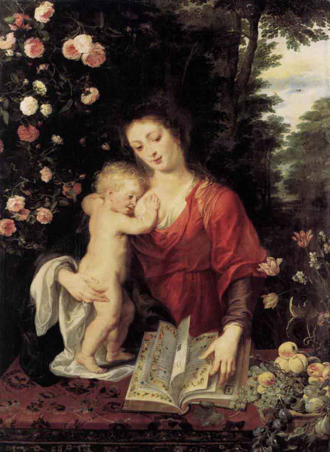 Virgin And Child By Peter Paul Rubens