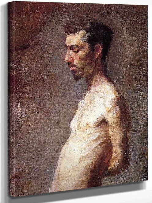 Wallace Posing By Thomas Eakins By Thomas Eakins