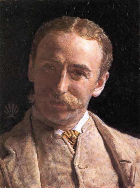 William Connal, Esq. Jr., Of Solsgirth By Albert Joseph Moore, A.R.W.S.