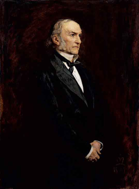 William Ewart Gladstone By Sir John Everett Millais