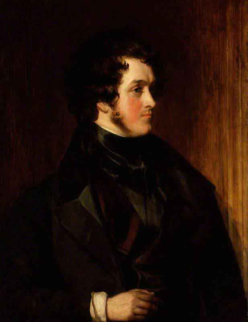 William Harrison Ainsworth 3 By Daniel Maclise, R.A.