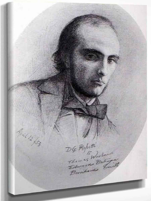 William Michael Rossetti By Dante Gabriel Rossetti
