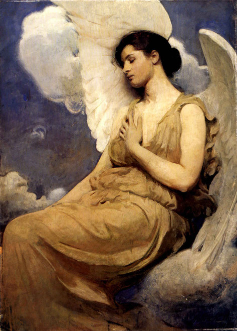 Winged Figure1 By Abbott Handerson Thayer