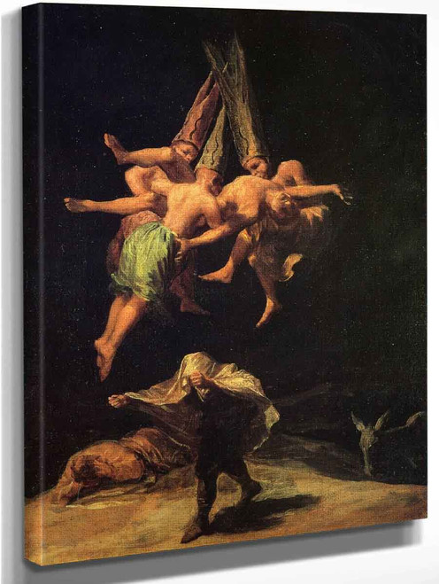 Witches In The Air By Francisco Jose De Goya Y Lucientes